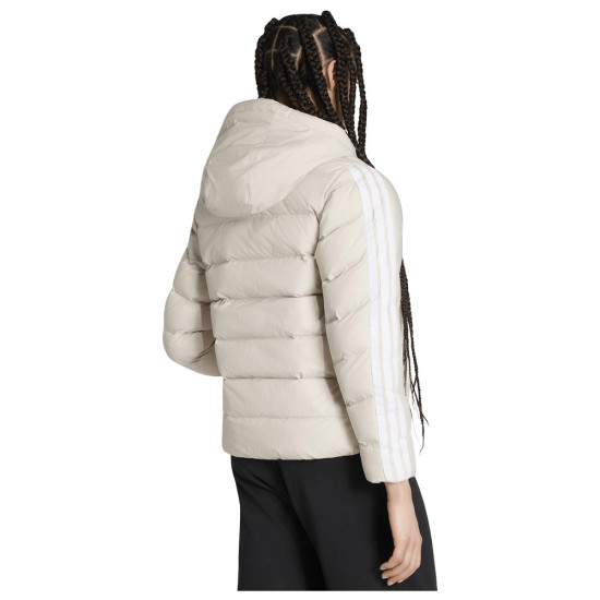 Adidas Γυναικείο μπουφάν Essentials Climawarm 3-Stripes Synthetic Down Hooded Jacket
